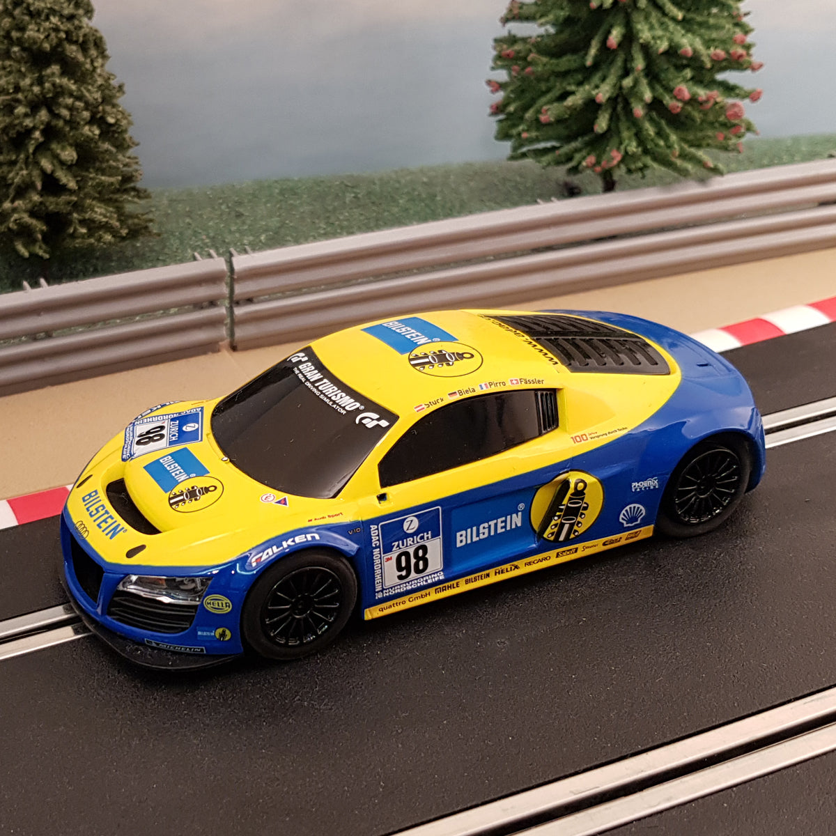 Scalextric 1:32 Car - C3045 Audi R8 LMS GT3 'Bilstein' #98 #GWMS