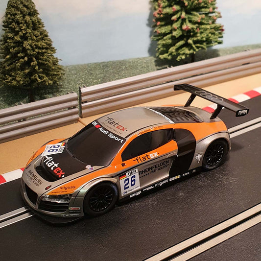 Scalextric 1:32 Car - Audi R8 GT3 FlatEX #26 #GWM