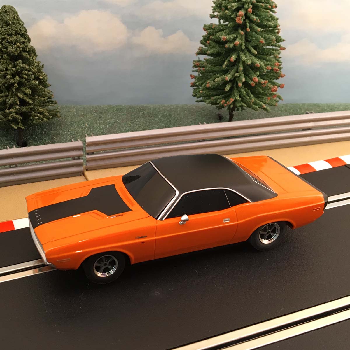 Scalextric 1:32 Car - C3373 Orange Dodge Challenger - Fast & Furious #Z