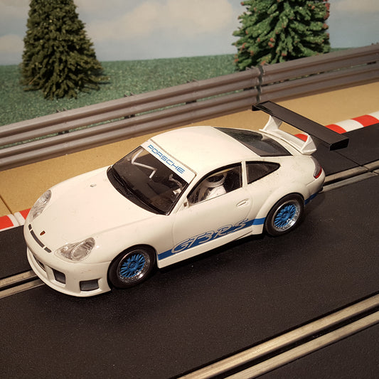 Coche Scalextric 1:32 - C2857 Porsche 911 GT3R Top Gear The Stig *LUCES* #M